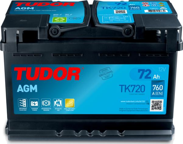 Tudor TK720 - Batteria avviamento www.autoricambi360.it