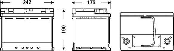 Tudor TL600 - Batteria avviamento www.autoricambi360.it