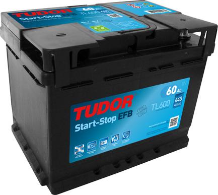 Tudor TL600 - Batteria avviamento www.autoricambi360.it