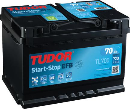 Tudor TL700 - Batteria avviamento www.autoricambi360.it
