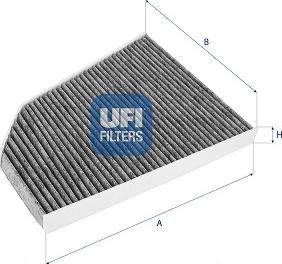 UFI 54.480.00 - Filtro, Aria abitacolo www.autoricambi360.it