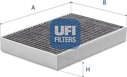 UFI 54.430.00 - Filtro, Aria abitacolo www.autoricambi360.it