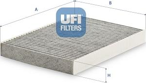 UFI 54.516.00 - Filtro, Aria abitacolo www.autoricambi360.it