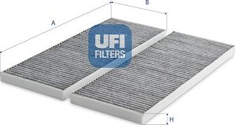 UFI 54.531.00 - Filtro, Aria abitacolo www.autoricambi360.it