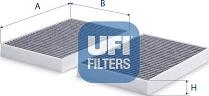 UFI 54.370.00 - Filtro, Aria abitacolo www.autoricambi360.it