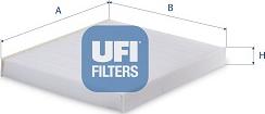 UFI 53.506.00 - Filtro, Aria abitacolo www.autoricambi360.it