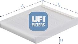 UFI 53.588.00 - Filtro, Aria abitacolo www.autoricambi360.it