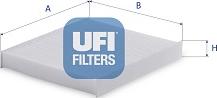 UFI 53.525.00 - Filtro, Aria abitacolo www.autoricambi360.it