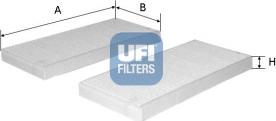 UFI 53.239.00 - Filtro, Aria abitacolo www.autoricambi360.it