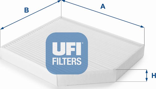 UFI 53.153.00 - Filtro, Aria abitacolo www.autoricambi360.it