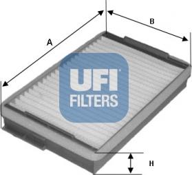 UFI 53.139.00 - Filtro, Aria abitacolo www.autoricambi360.it
