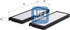 UFI 53.395.00 - Filtro, Aria abitacolo www.autoricambi360.it