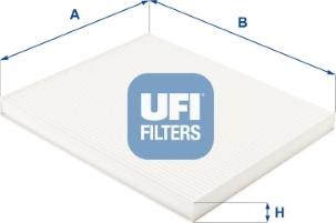 UFI 53.396.00 - Filtro, Aria abitacolo www.autoricambi360.it