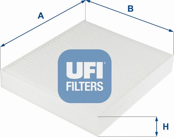 UFI 53.254.00 - Filtro, Aria abitacolo www.autoricambi360.it