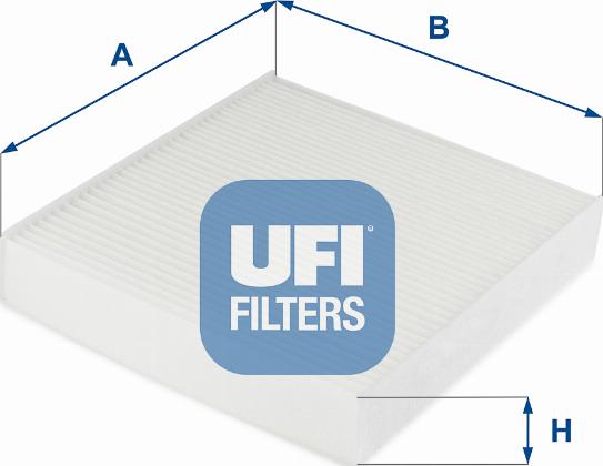 UFI 53.256.00 - Filtro, Aria abitacolo www.autoricambi360.it