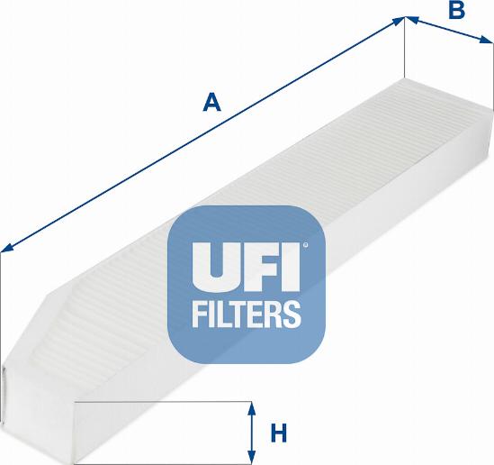 UFI 53.257.00 - Filtro, Aria abitacolo www.autoricambi360.it