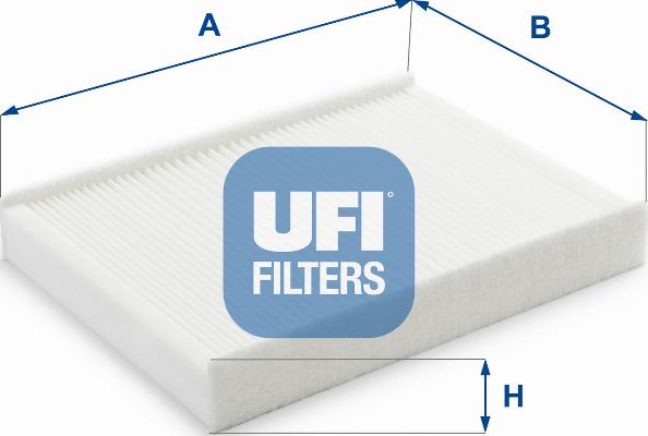 UFI 53.233.00 - Filtro, Aria abitacolo www.autoricambi360.it