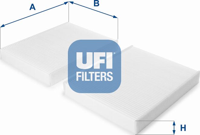 UFI 53.229.00 - Filtro, Aria abitacolo www.autoricambi360.it