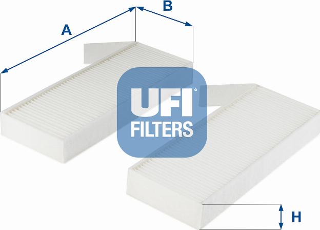 UFI 53.277.00 - Filtro, Aria abitacolo www.autoricambi360.it