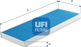 UFI 34.453.00 - Filtro, Aria abitacolo www.autoricambi360.it