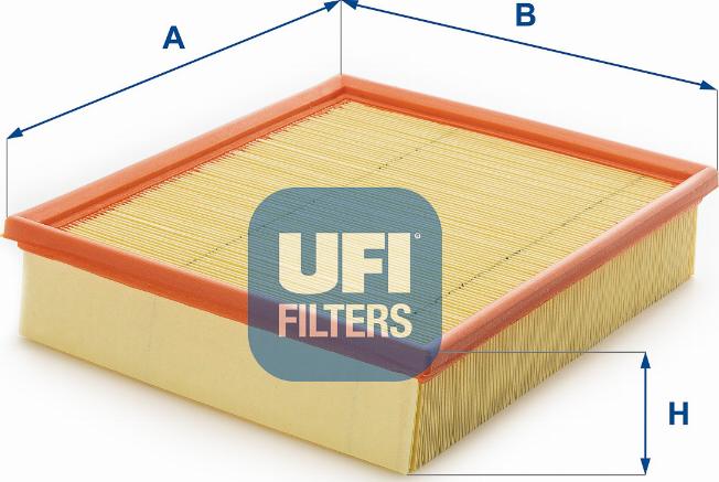 UFI 30.944.00 - Filtro aria www.autoricambi360.it