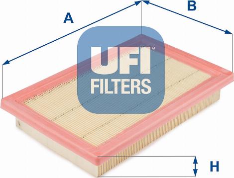 UFI 30.966.00 - Filtro aria www.autoricambi360.it