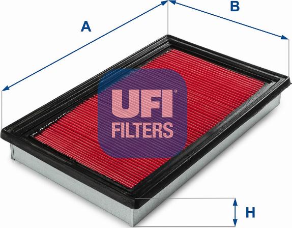 UFI 30.973.00 - Filtro aria www.autoricambi360.it