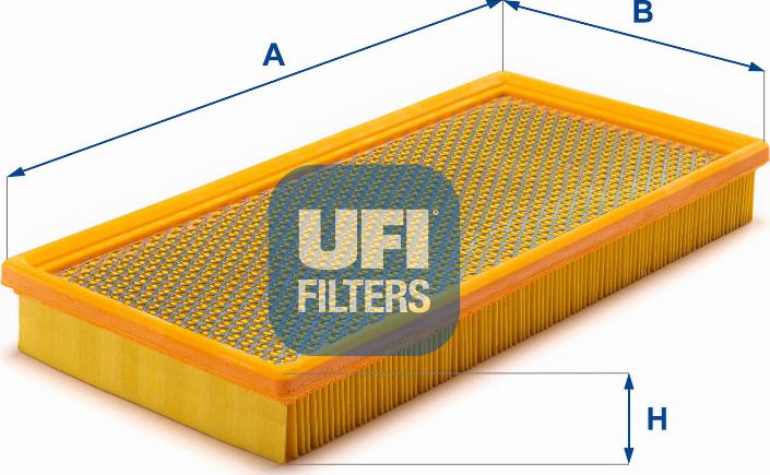 UFI 30.972.00 - Filtro aria www.autoricambi360.it