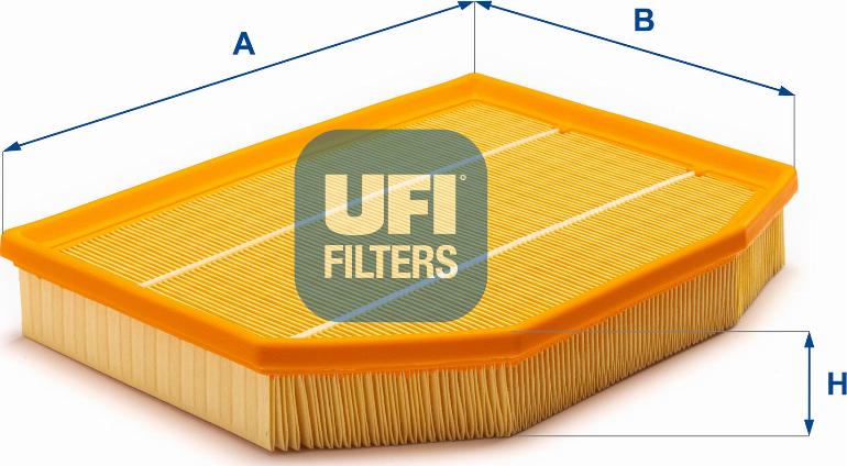 UFI 30.455.00 - Filtro aria www.autoricambi360.it