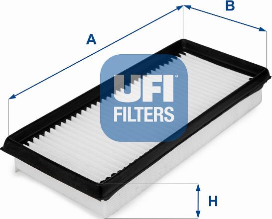 UFI 30.466.00 - Filtro aria www.autoricambi360.it