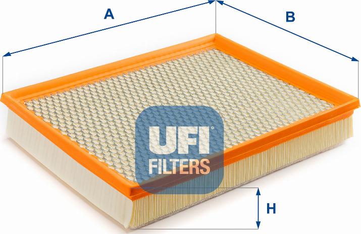 UFI 30.406.00 - Filtro aria www.autoricambi360.it