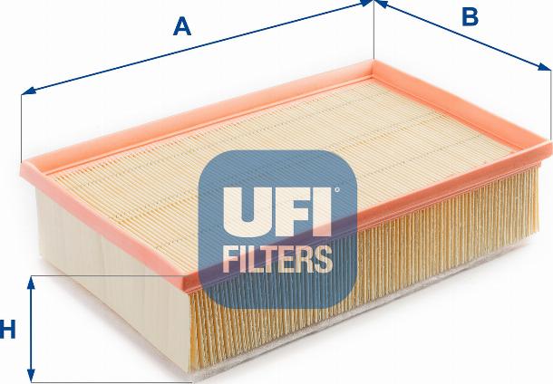 UFI 30.587.00 - Filtro aria www.autoricambi360.it