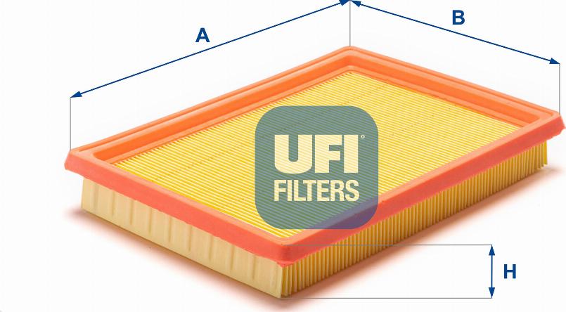 UFI 30.576.00 - Filtro aria www.autoricambi360.it