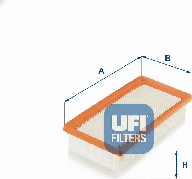 UFI 30.693.00 - Filtro aria www.autoricambi360.it