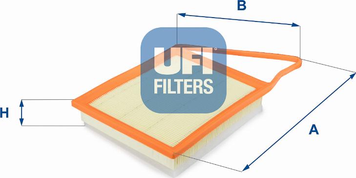 UFI 30.645.00 - Filtro aria www.autoricambi360.it