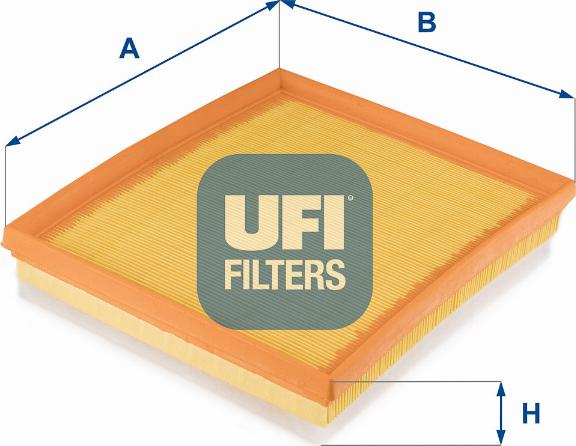 UFI 30.648.00 - Filtro aria www.autoricambi360.it
