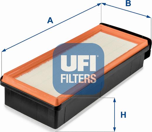 UFI 30.655.00 - Filtro aria www.autoricambi360.it