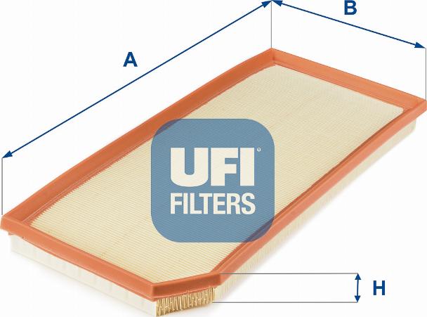 UFI 30.657.00 - Filtro aria www.autoricambi360.it