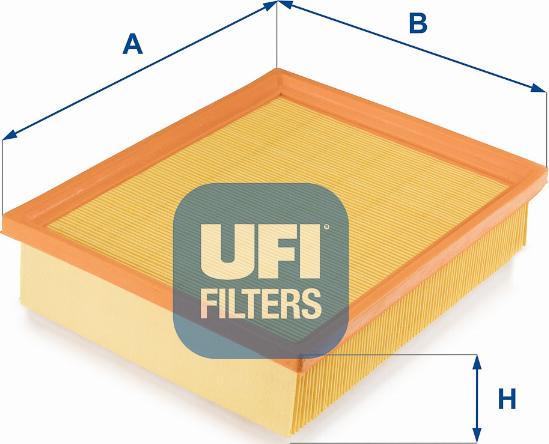 UFI 30.664.00 - Filtro aria www.autoricambi360.it