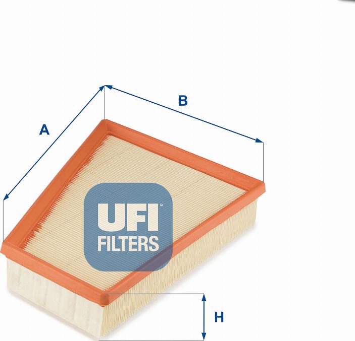 UFI 30.663.00 - Filtro aria www.autoricambi360.it