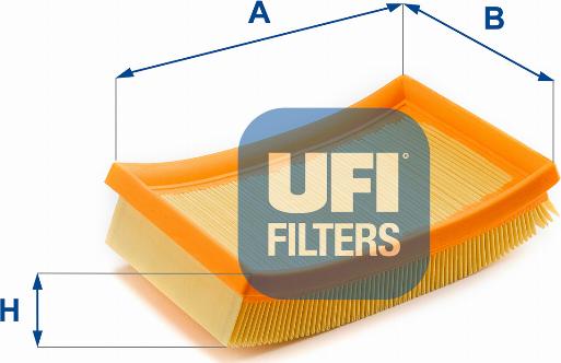 UFI 30.603.00 - Filtro aria www.autoricambi360.it