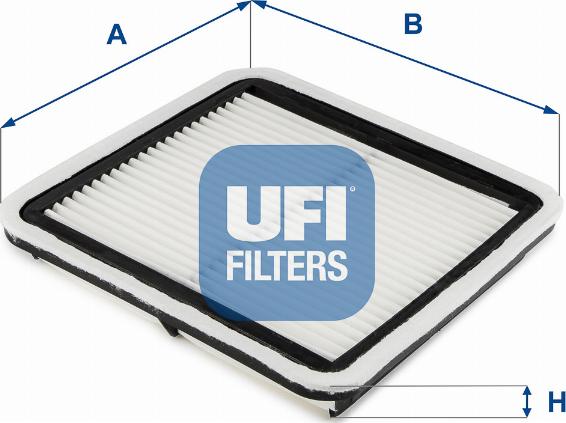 UFI 30.615.00 - Filtro aria www.autoricambi360.it