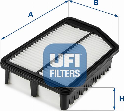 UFI 30.635.00 - Filtro aria www.autoricambi360.it