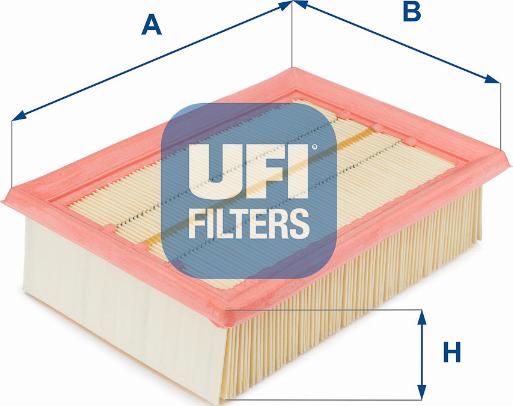 UFI 30.066.00 - Filtro aria www.autoricambi360.it