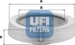 UFI 30.800.00 - Filtro aria www.autoricambi360.it
