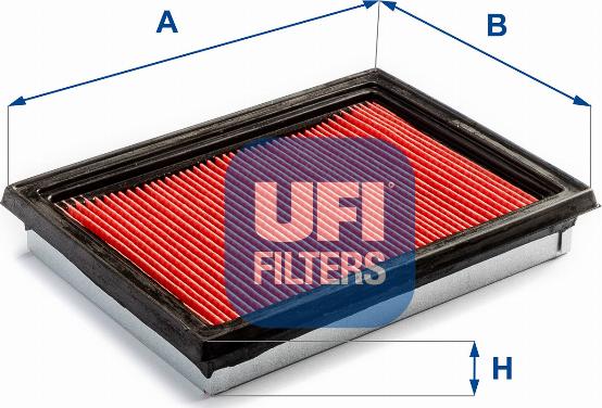 UFI 30.001.00 - Filtro aria www.autoricambi360.it