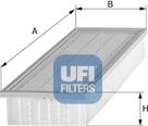 UFI 30.891.00 - Filtro aria www.autoricambi360.it