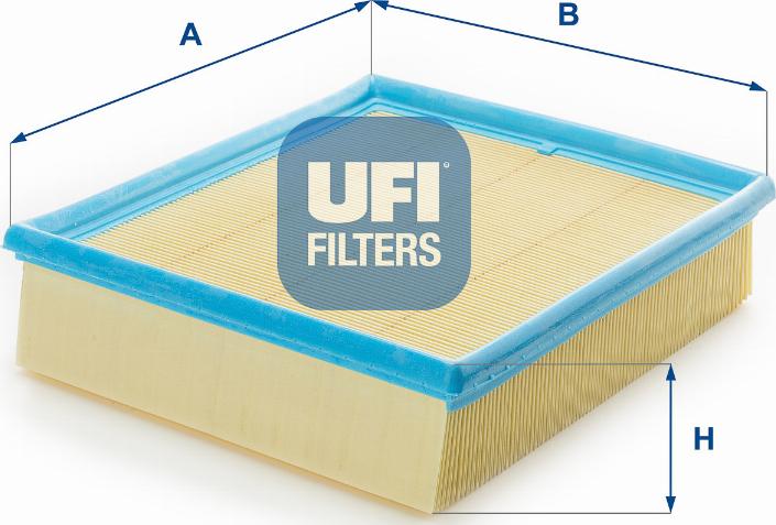 UFI 30.029.00 - Filtro aria www.autoricambi360.it
