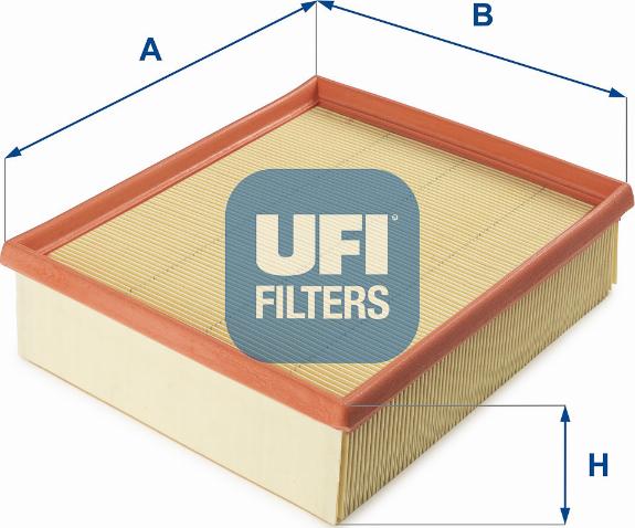 UFI 30.195.00 - Filtro aria www.autoricambi360.it