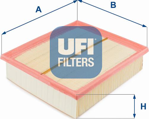 UFI 30.192.00 - Filtro aria www.autoricambi360.it